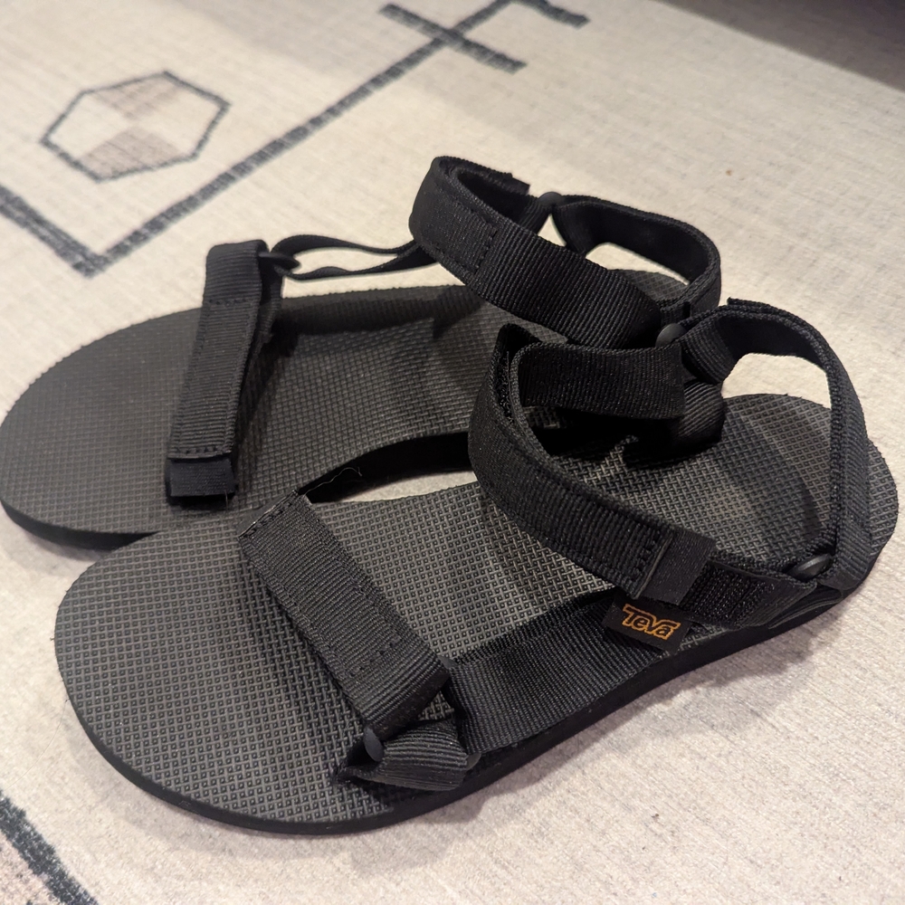 Teva Black Adventure Sandals